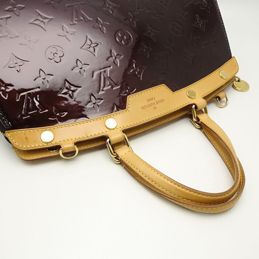 Louis Vuitton Vernis Blair MM Amaranto 2WAY Tote Bag - Picture 4 of 5